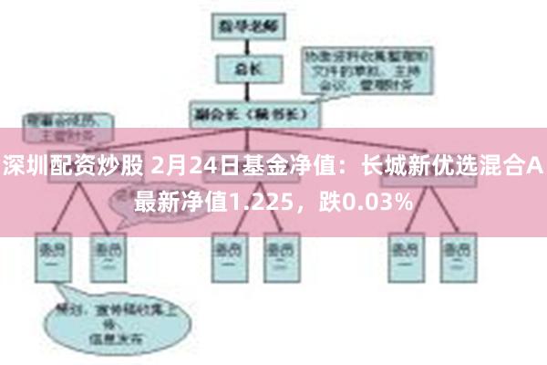 深圳配资炒股 2月24日基金净值：长城新优选混合A最新净值1.225，跌0.03%